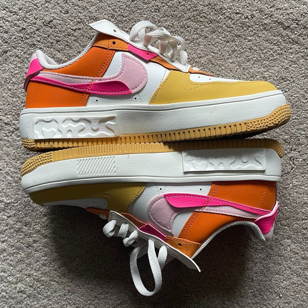 Women’s Nike Air Force 1 Fontanka ‘Sunrise’ - size 8.5